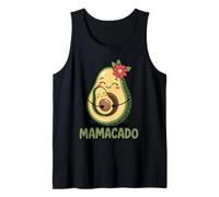 Funny Mamacado Pregnant Avocado Mom Pun Débardeur