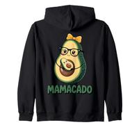 Funny Mamacado Pregnant Avocado Mom Pun Sweat à Capuche