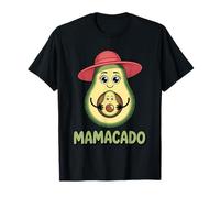 Funny Mamacado Pregnant Avocado Mom Pun T-Shirt