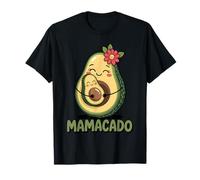 Funny Mamacado Pregnant Avocado Mom Pun T-Shirt