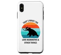 Funny Mammut Stone Age Ice Age Design Préhistorique Coque pour iPhone XS Max