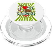 Funny Mammut Stone Age Ice Age Design Préhistorique PopSockets PopGrip pour MagSafe