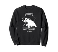 Funny Mammut Stone Age Ice Age Design Préhistorique Sweatshirt