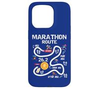 Funny Marathon Accessoires de course à pied 26,2 miles Coque pour iPhone 15 Pro