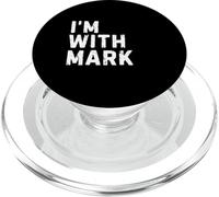 Funny Mark Marque d'anniversaire « I'm with Mark » PopSockets PopGrip pour MagSafe
