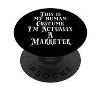 Funny Marketer Costume for Executive Marketing Directors PopSockets PopGrip Adhésif