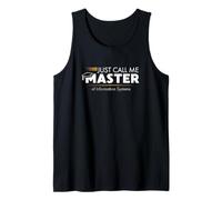 Funny Master of Information System Management Shirt Grade Débardeur