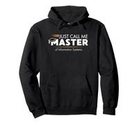 Funny Master of Information System Management Shirt Grade Sweat à Capuche