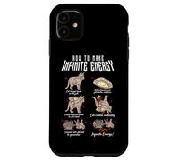 Funny Math Infinite Energy Cat et génie mécanique Coque pour iPhone 11