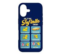 Funny Math Infinite Energy Cat et génie mécanique Coque pour iPhone 17