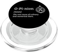 Funny Math Love Onion Opinion Pi Définition Mathématicien PopSockets PopGrip pour MagSafe