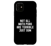 Funny Maths Teacher Joke Math Puns Back to School Coque pour iPhone 11