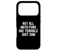Funny Maths Teacher Joke Math Puns Back to School Coque pour iPhone 17 Pro