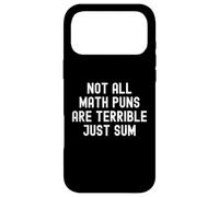 Funny Maths Teacher Joke Math Puns Back to School Coque pour iPhone 17 Pro Max