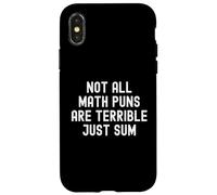 Funny Maths Teacher Joke Math Puns Back to School Coque pour iPhone X/XS