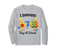 Funny Meme I Survived 100 Days of School 67 Six Seven Manche Longue