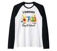 Funny Meme I Survived 100 Days of School 67 Six Seven Manche Raglan