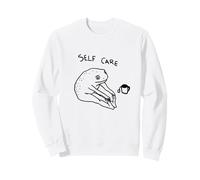 Funny Meme, Version Japonaise. Soins personnels Grenouille Yoga Sweatshirt