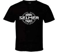 Funny Men t-Shirt Tshirts Henri Selmer Paris Saxophone Casual Graphic Comfortable Tees Black XL