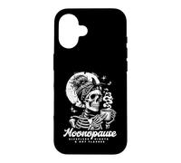 Funny Menopause Moonopause Sleepless Nights Hot Flashes Coque pour iPhone 16