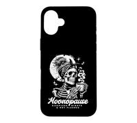 Funny Menopause Moonopause Sleepless Nights Hot Flashes Coque pour iPhone 16 Plus