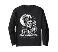 Funny Menopause Moonopause Sleepless Nights Hot Flashes Manche Longue