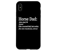 Funny Mens Horse Dad Cool Definition Coque pour iPhone XS Max