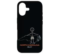 Funny Men's North Carolina, NC Boys North Carolina Coque pour iPhone 17