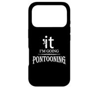 Funny Mens Screw It I'm Going Pontooning Lake Lover Coque pour iPhone 17 Pro