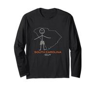 Funny Men's South Carolina, SC Boys South Carolina Manche Longue