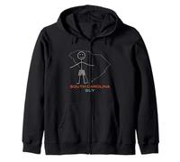 Funny Men's South Carolina, SC Boys South Carolina Sweat à Capuche