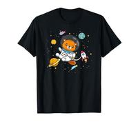 Funny Mens Womens Girls Boys Astronaut Space Beaver Lover T-Shirt