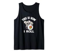 Funny Mens Womens Kids Cute How I Roll Sushi Koala Lover Débardeur