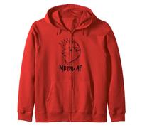 Funny Mens Womens Punk Rock Heavy Metal AF Groundhog Lover Sweat à Capuche