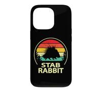 Funny Mens Womens Retro Vintage Stab Rabbit Porcupine Lover Coque pour iPhone 13 Pro