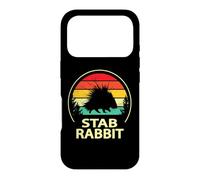 Funny Mens Womens Retro Vintage Stab Rabbit Porcupine Lover Coque pour iPhone 17 Pro