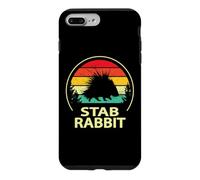 Funny Mens Womens Retro Vintage Stab Rabbit Porcupine Lover Coque pour iPhone 7 Plus/8 Plus