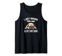Funny Mens & Womens Take Naps and Pet Pug Lover Débardeur