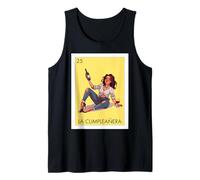 Funny Mexican 25th Birthday Girl Design - La Cumpleañera Débardeur