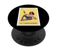 Funny Mexican 25th Birthday Girl Design - La Cumpleañera PopSockets PopGrip Adhésif