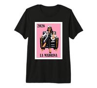 Funny Mexican Baptism Madrina Proposal 2026 - Nurse Version T-Shirt Haut de Gamme