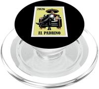 Funny Mexican Baptism Padrino Proposal 2026 - El Padrino PopSockets PopGrip pour MagSafe