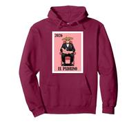 Funny Mexican Baptism Padrino Proposal 2026 - El Padrino Sweat à Capuche, Unisexe pour Adultes, Marron, XXL