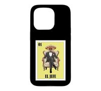 Funny Mexican Boss Design - El Jefe Coque pour iPhone 15 Pro