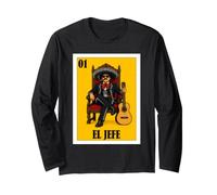 Funny Mexican Boss Design - El Jefe Manche Longue