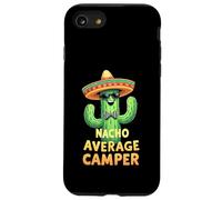 Funny Mexican,Camping Saying Nacho Average Camper Coque pour iPhone SE (2020) / 7 / 8