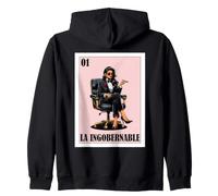 Funny Mexican Chingona Design - La Ingobernable Sweat à Capuche