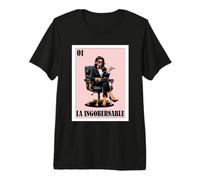 Funny Mexican Chingona Design - La Ingobernable T-Shirt Haut de Gamme