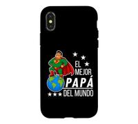 Funny Mexican Dad Design - El Mejor Papa Del Mundo Coque pour iPhone X/XS