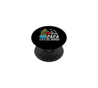 Funny Mexican Dad Design - El Mejor Papa Del Mundo PopSockets PopGrip Adhésif